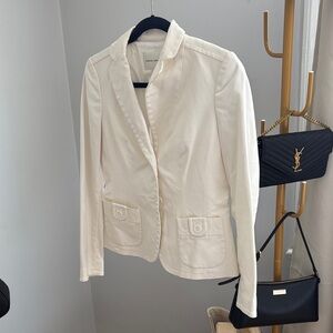 Banana Republic Women's Cream Blazer